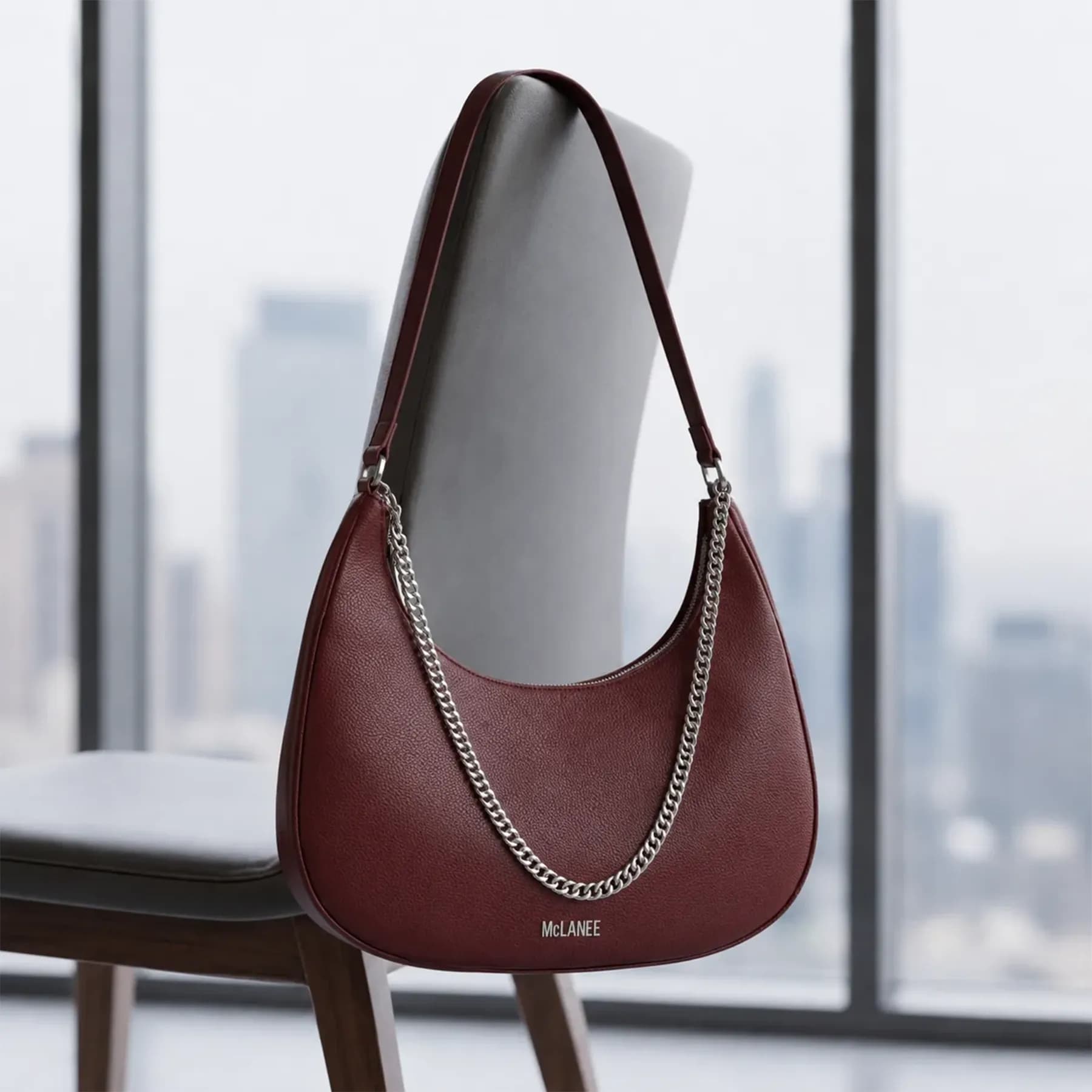 Estelle Crescent Hobo Bag thumbnail 3