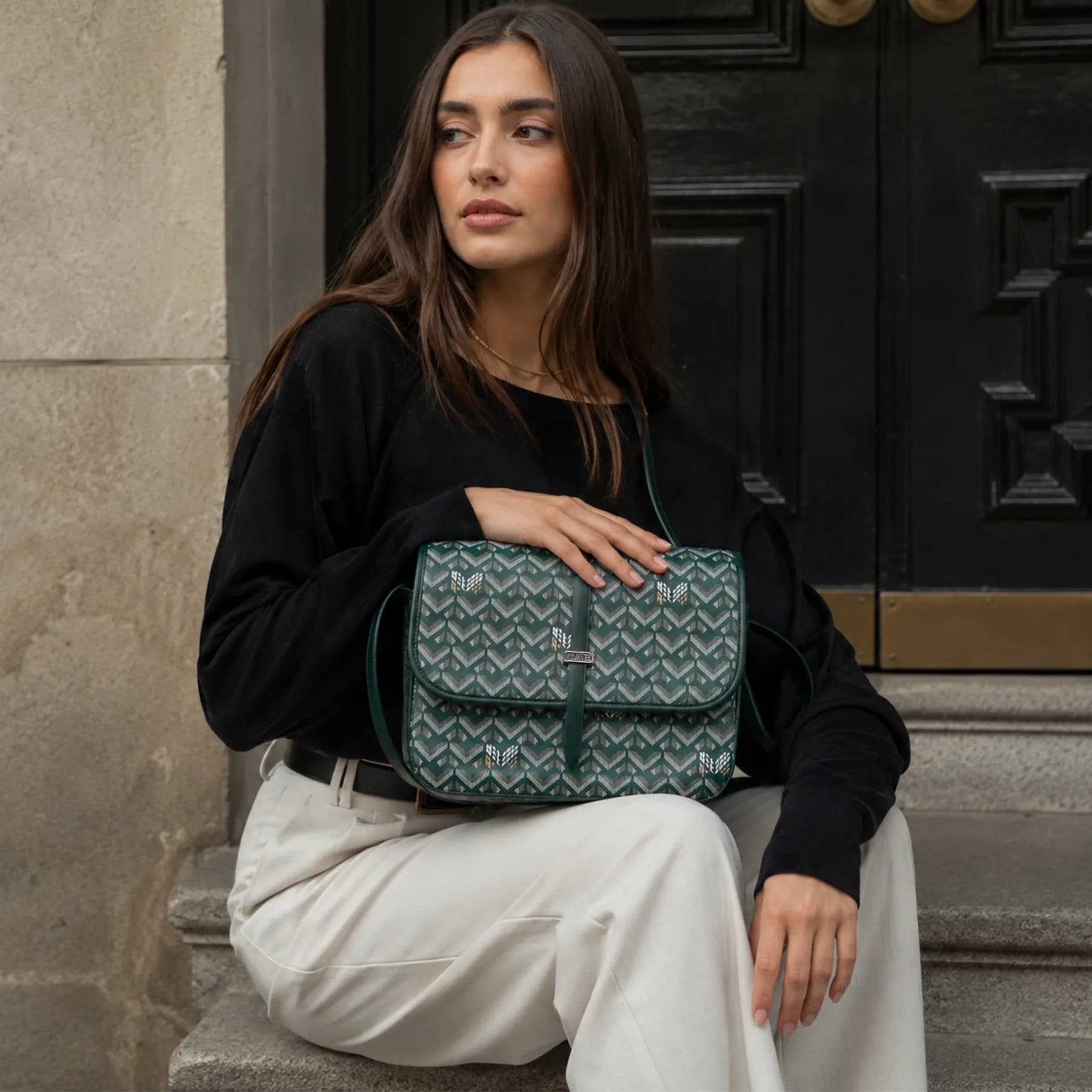 Mayfair Monogram Crossbody Bag alternate view