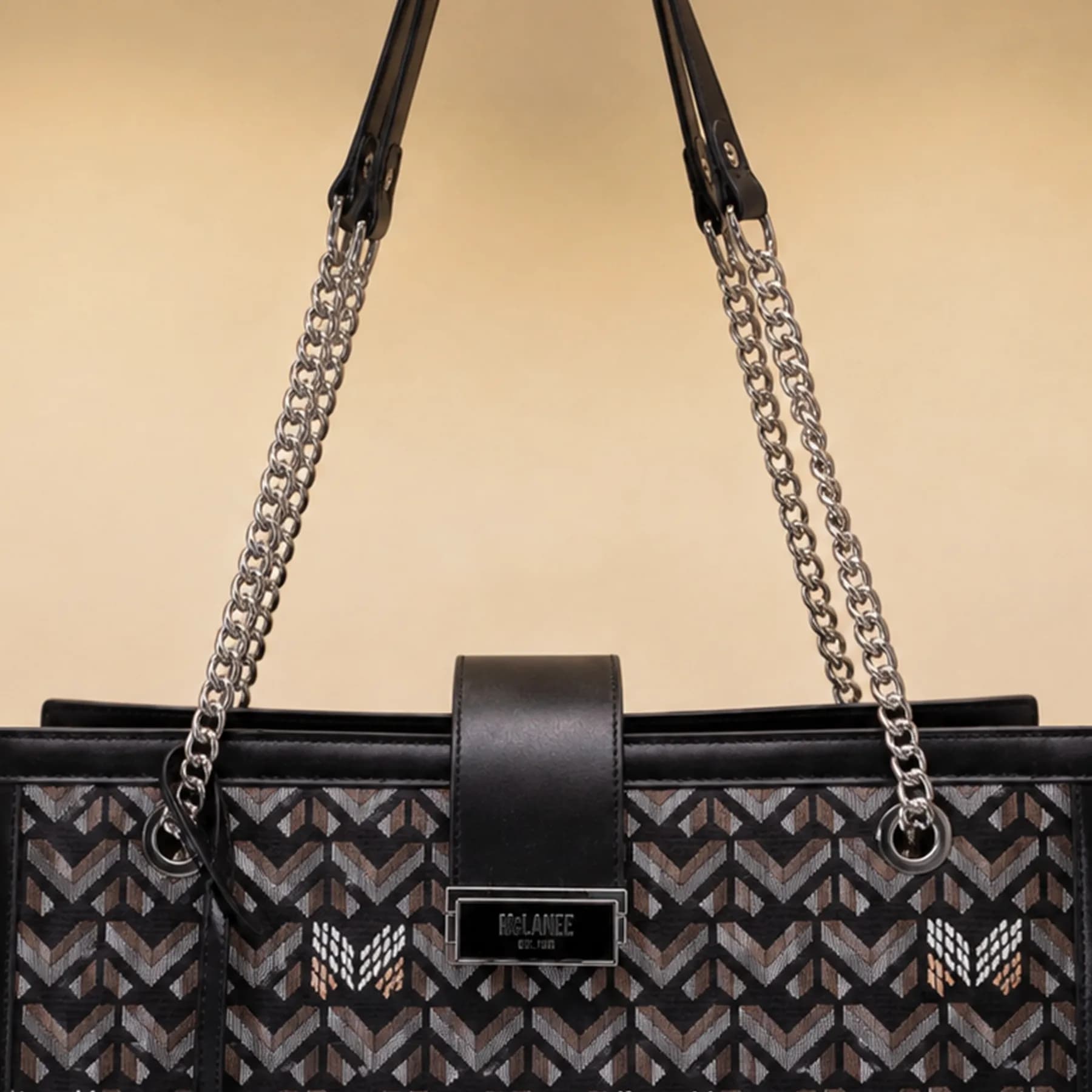 Adriana Monogram Tote Bag thumbnail 3
