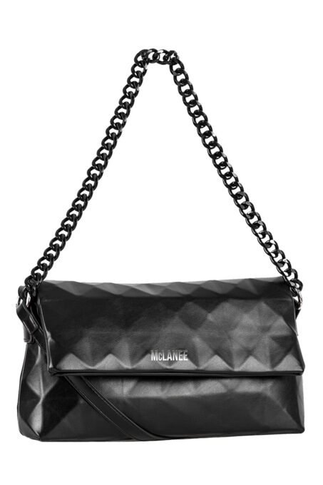 ISODORA Geometric Chain Shoulder Bag by MCLANEE