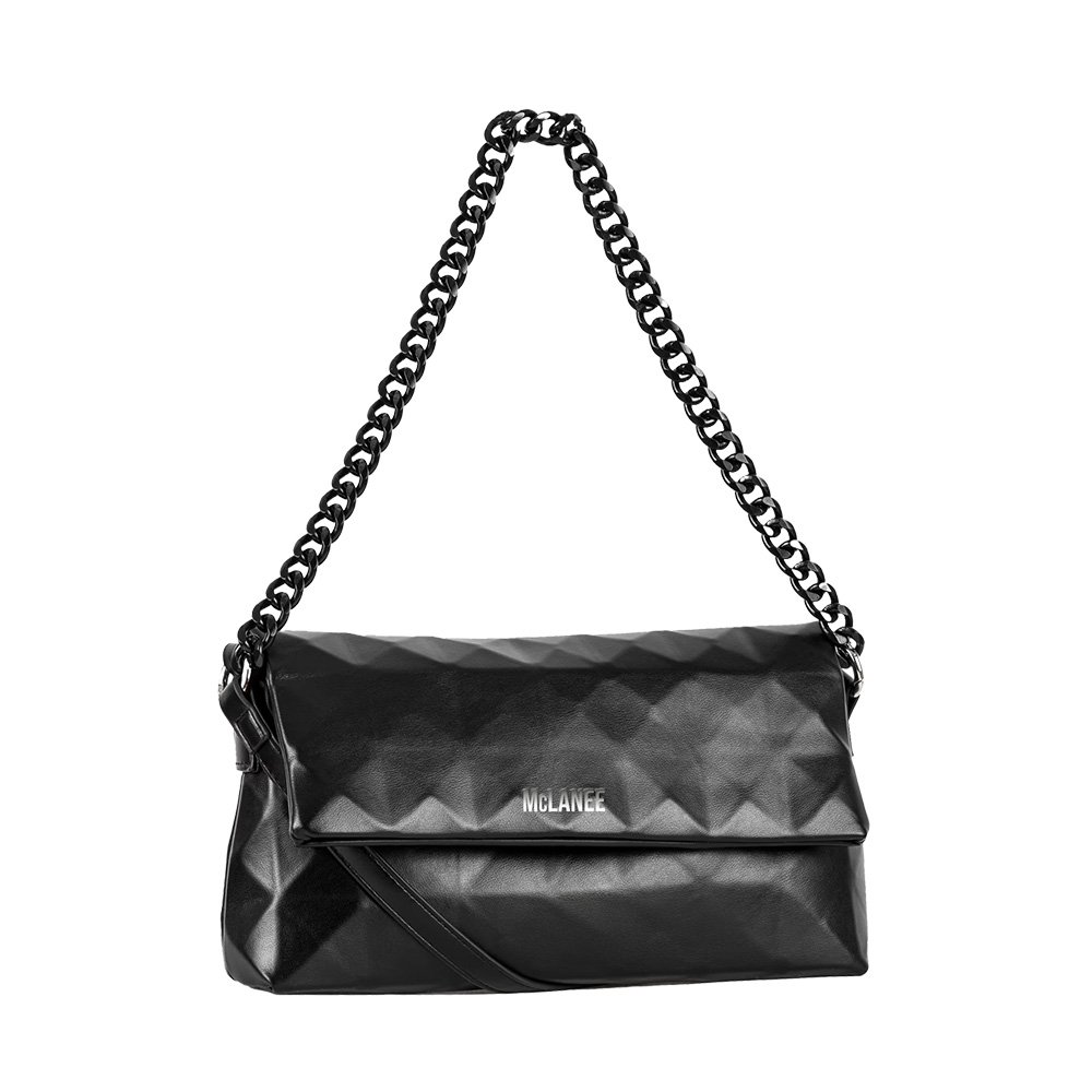 ISODORA Geometric Chain Shoulder Bag by MCLANEE