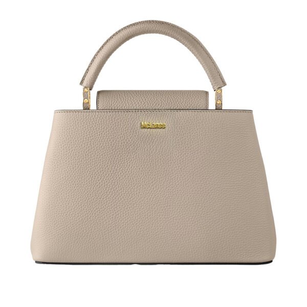 IRIS-L137 Elegant Taupe Leather bag