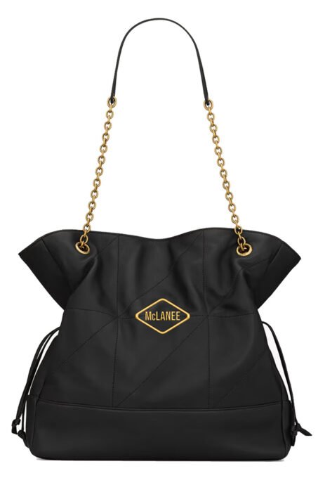 McLANEE VICTORIA Quilted Leather Tote Bag